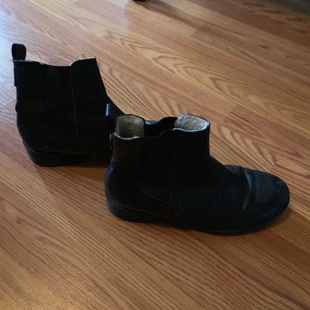Black booties